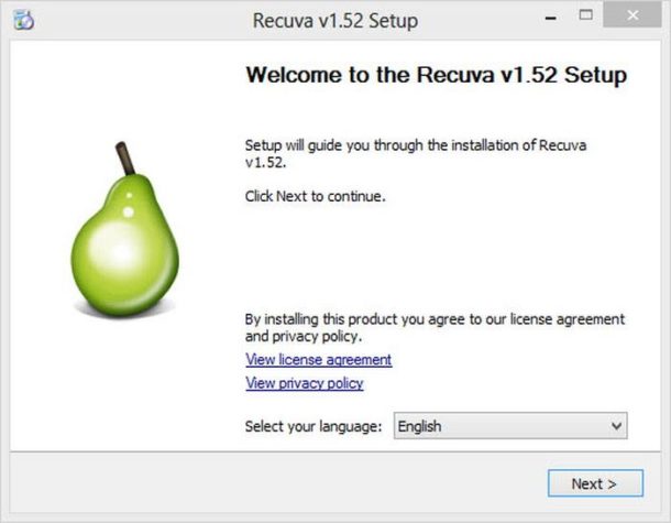 Recuva Professional 1.53.2096 download the new version for mac