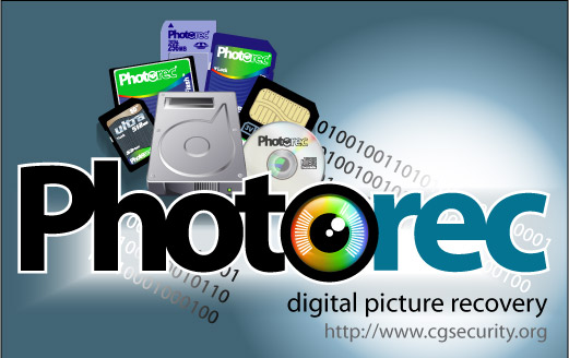 Photorec software